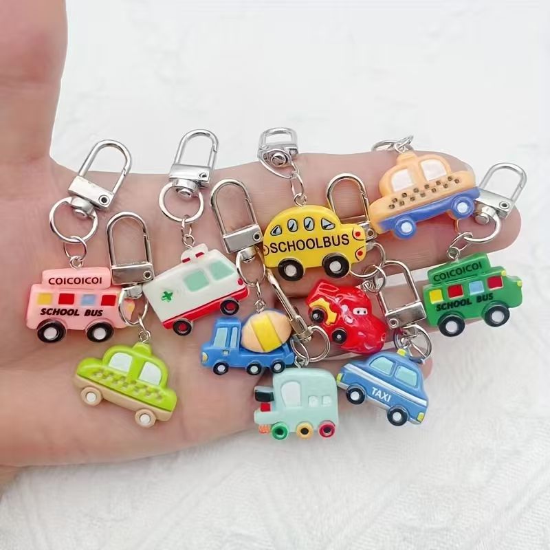 Mobile & Tablet Accessories - 10 peças de chaveiros de resina