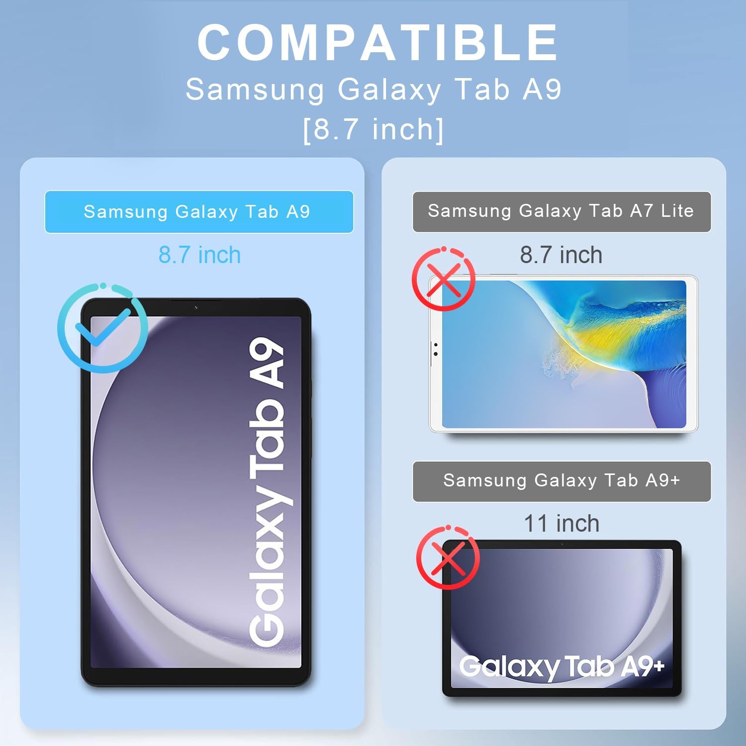Para samsung galaxy tab a9 SM- - Cheap Tablet Accessories avaliação e preço